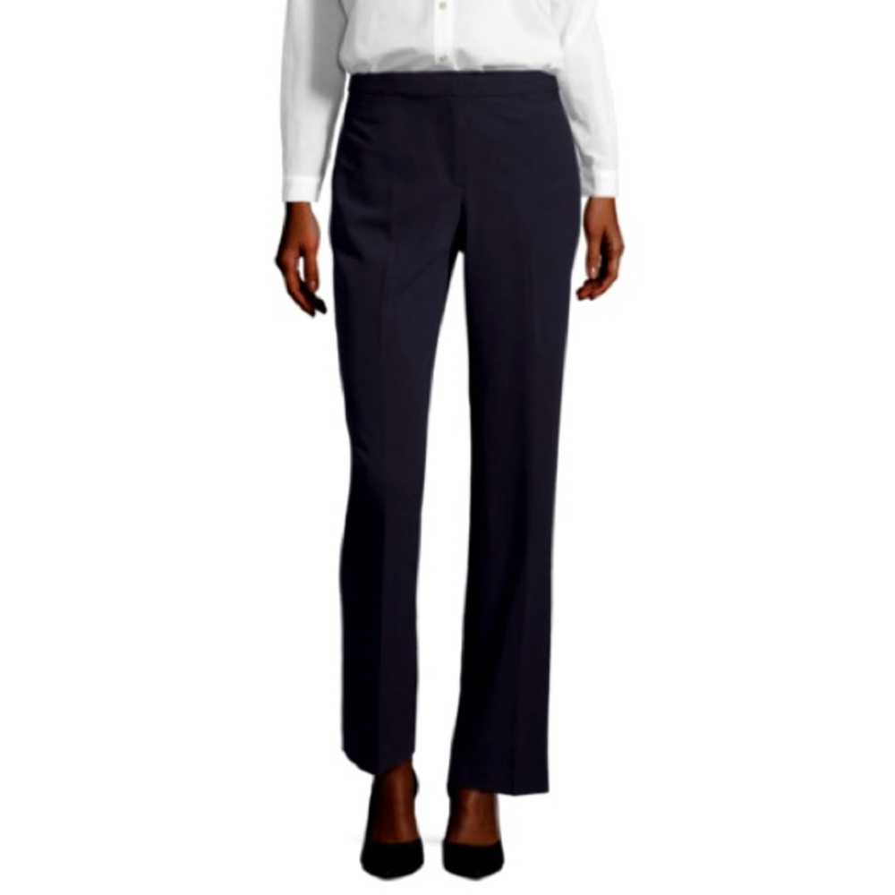 Liz Claiborne Sport Classic Trousers NWT Navy Size 14
